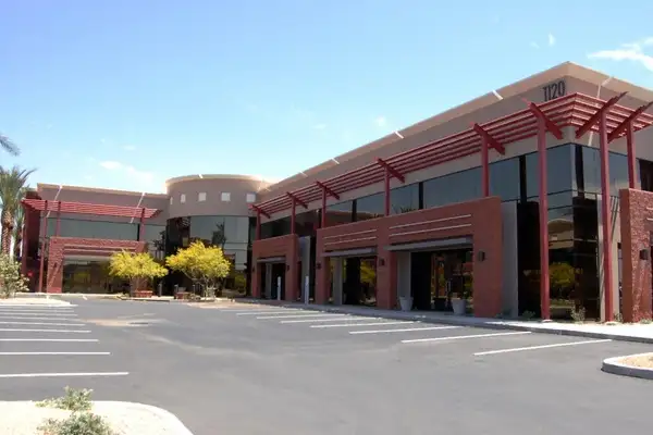 Outside of office building at Robert F. Walker Jr. DDS in Chandler, AZ 